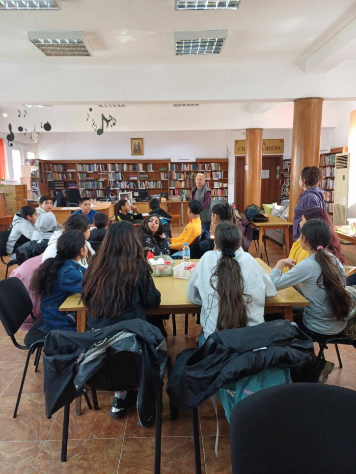 Посещение на Градска библиотека 