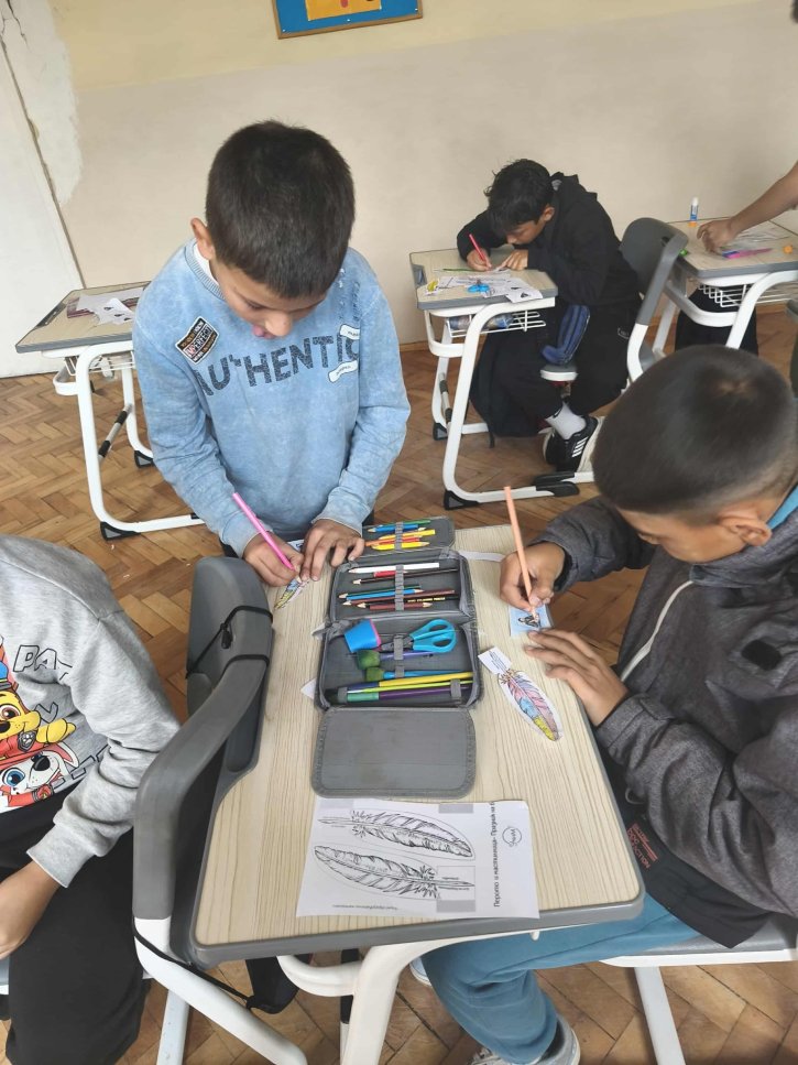 Посещение на учениците от 4-ти клас по случай - 