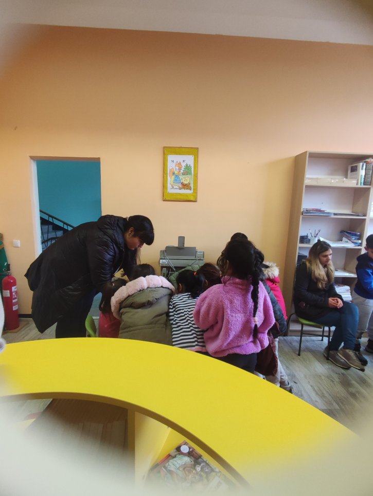 Първокласниците в света на книгите