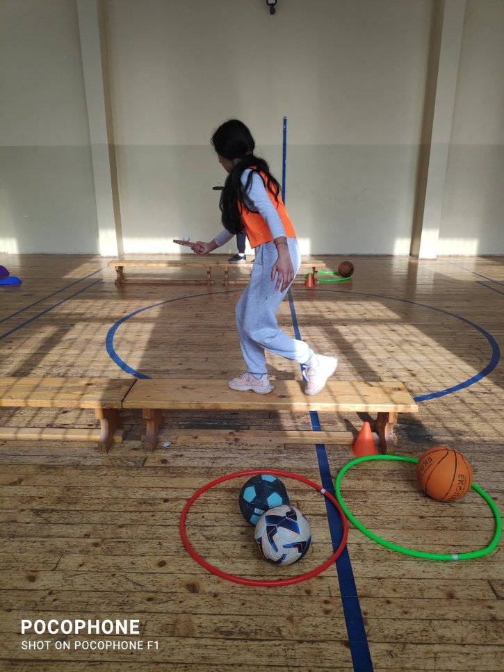 Открит урок на тема „Смятам и спортувам“