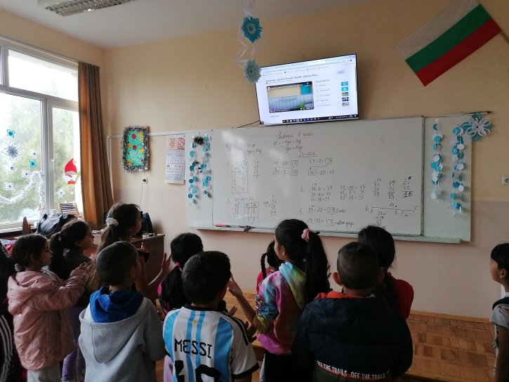 Музикална пауза във 2. клас