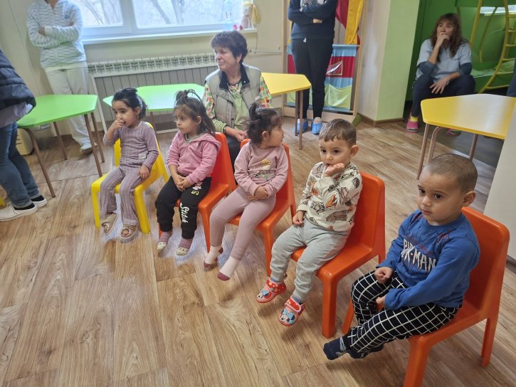 Посещение на учениците от 4. клас в детска градина 