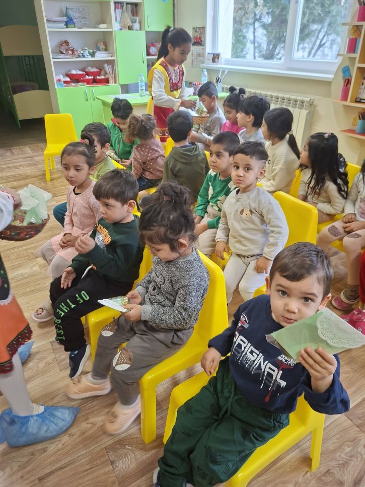 Посещение на учениците от 4. клас в детска градина 