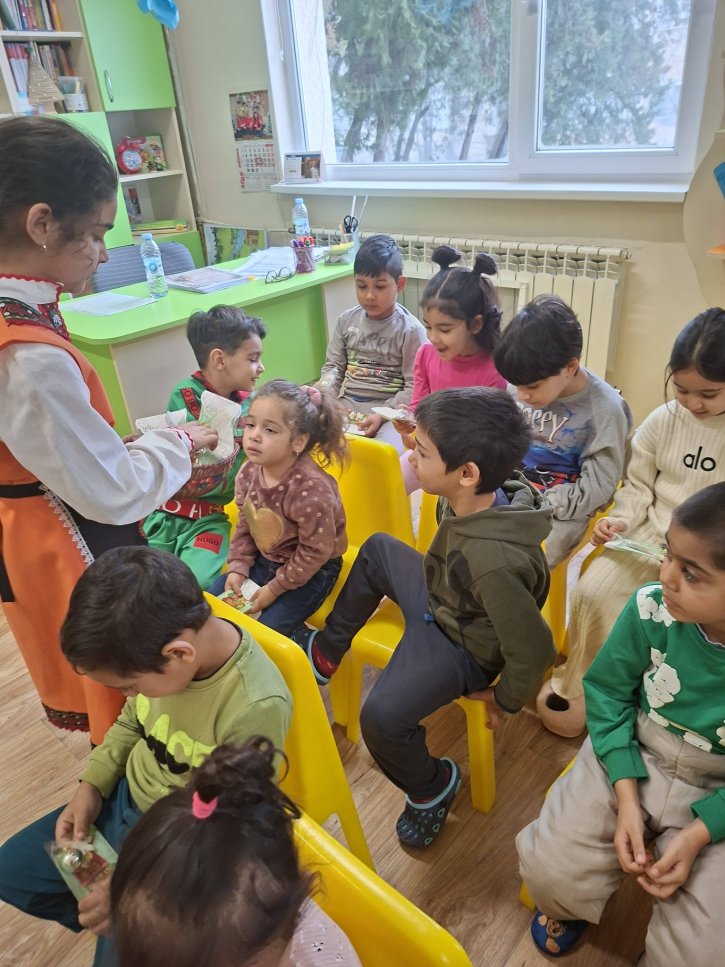 Посещение на учениците от 4. клас в детска градина 