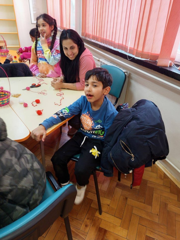 Работилница за мартеници с родители и ученици.