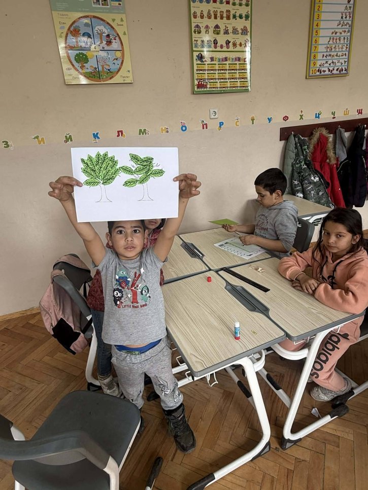 Открит урок на тема „Стъпала на знанието“.