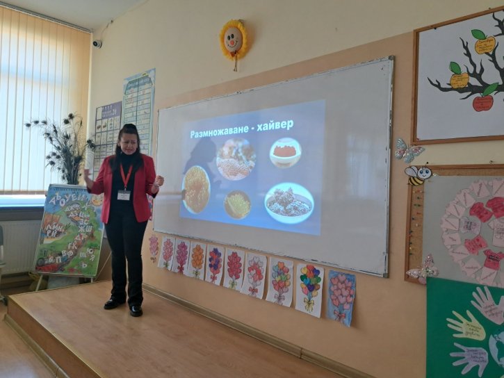 Обмен на добри практики по НП „Иновации в действие“ в ОбУ „Св. св. Кирил и Методий“ – с. Ръжена.