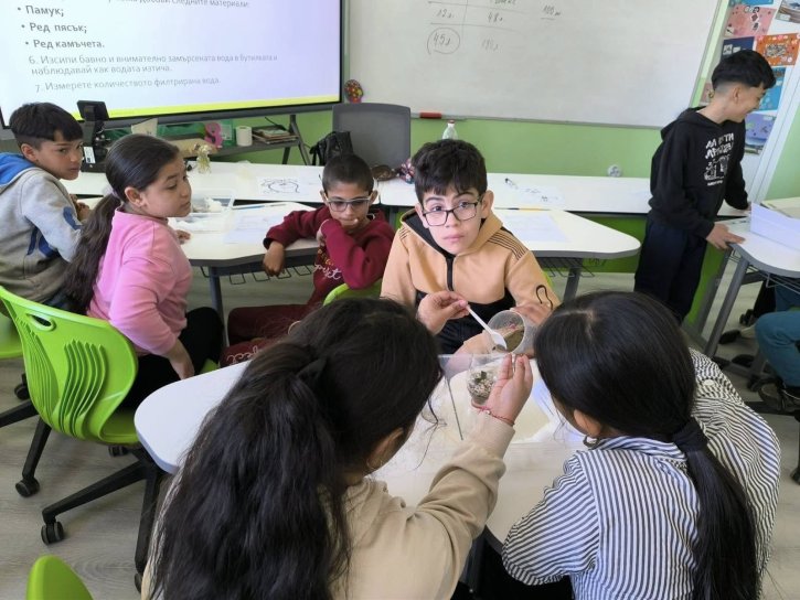 Обмен на добри практики по НП „Иновации в действие“ в ОбУ „Св. св. Кирил и Методий“ – с. Ръжена.