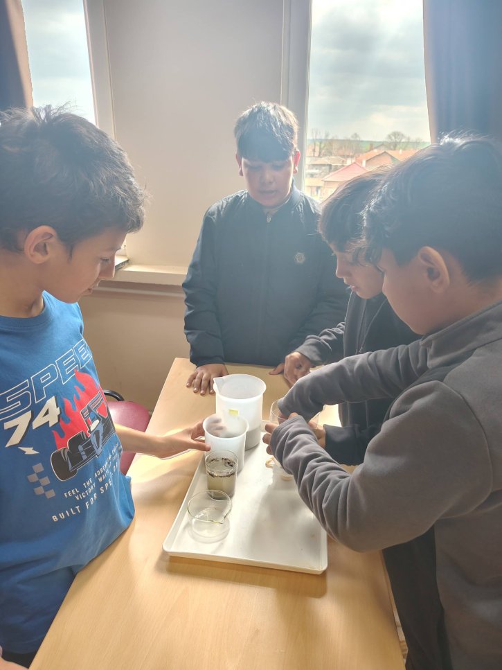 Открит урок по повод Световния ден на водата в 5. клас.