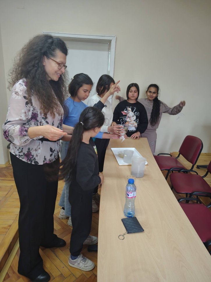 Открит урок по повод Световния ден на водата в 5. клас.