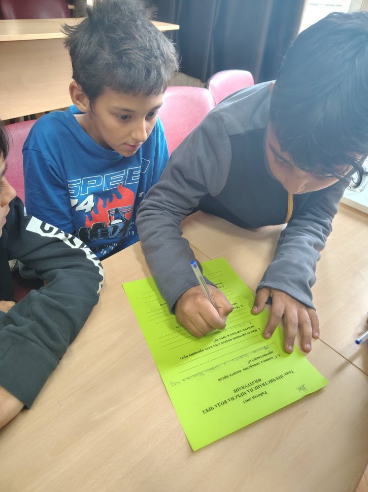 Открит урок по повод Световния ден на водата в 5. клас.