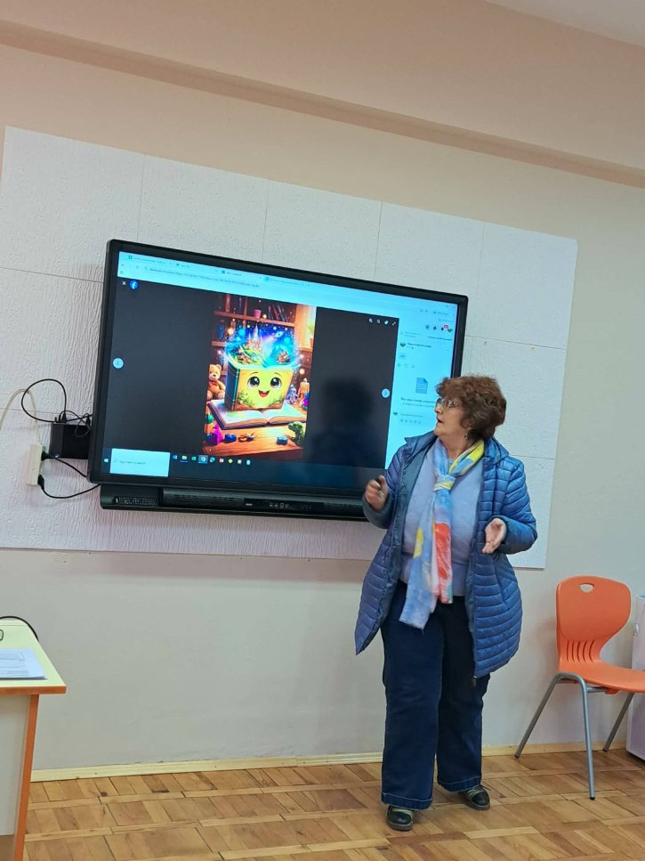 Интердисциплинарен урок в 4. и 10. клас по повод „Походът на книгата“.