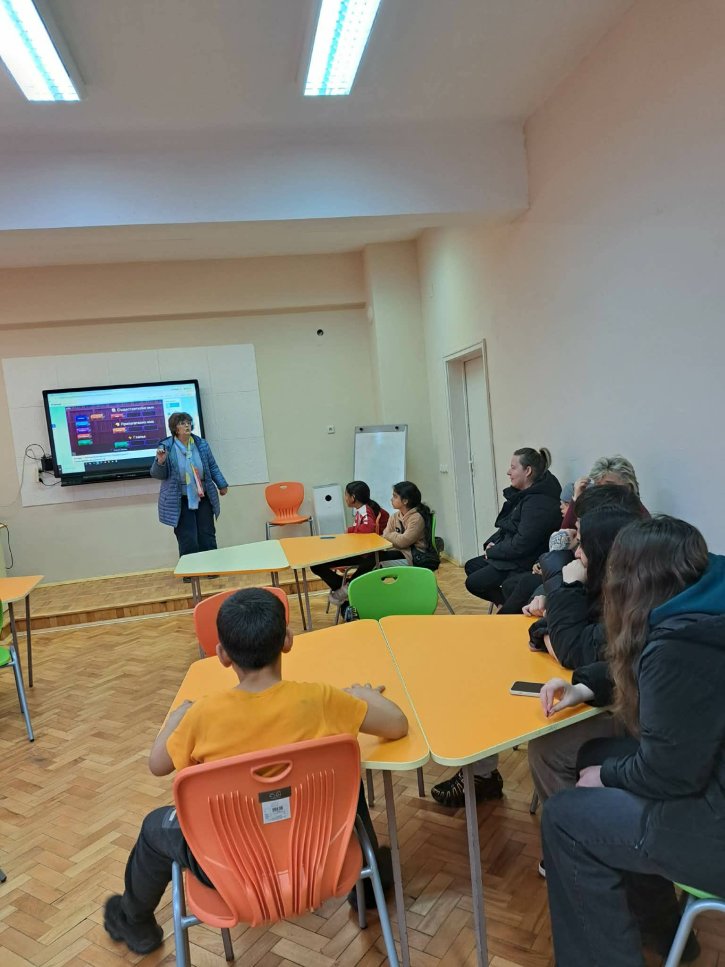 Интердисциплинарен урок в 4. и 10. клас по повод „Походът на книгата“.