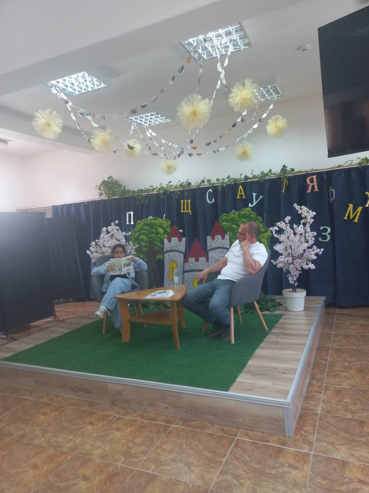 Среща с детския писател Гочо Гочев в Градска библиотека „Пеньо Пенев“