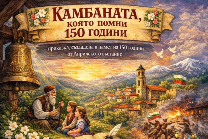 Интерактивен урок по БЕЛ, посветен на „Походът на книгата“ и 150 години от Априлското въстание