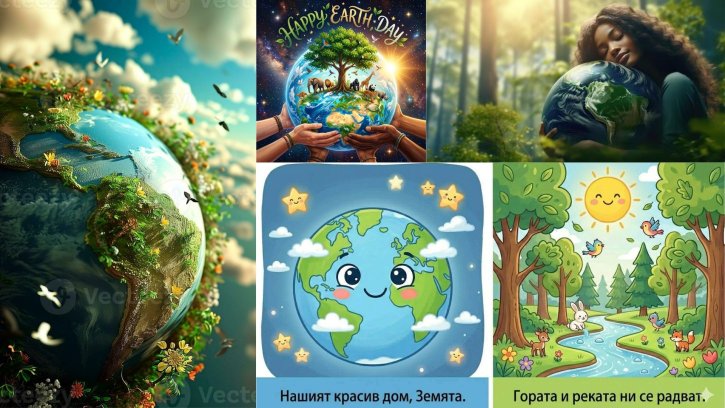 Учениците от клуб „На ти с IT“ отбелязаха Деня на Земята с дигитален проект.