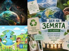 Учениците от клуб „На ти с IT“ отбелязаха Деня на Земята с дигитален проект.