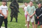 Посещение във военно формирование