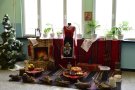 Коледна украса в ОбУ „Св. св. Кирил и Методий“, гр. Димитровград
