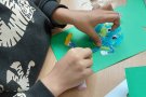Първокласници отбелязаха Деня на Земята с творчество и грижа за природата.