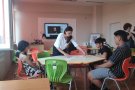 Петокласници отбелязаха Деня на Ботев с открит урок по история.