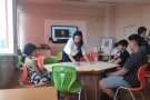 Петокласници отбелязаха Деня на Ботев с открит урок по история.