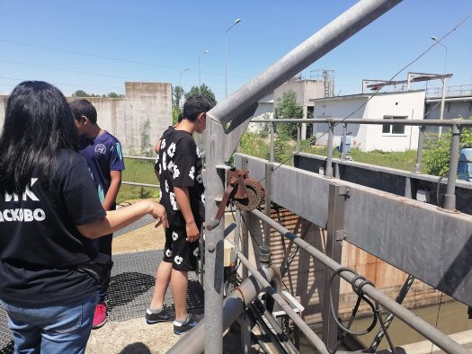 Посещение в Пречиствателна станция за отпадни води