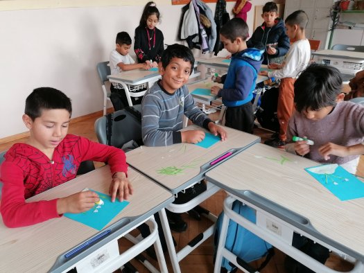 Кокичетата цъфнаха във втори клас!