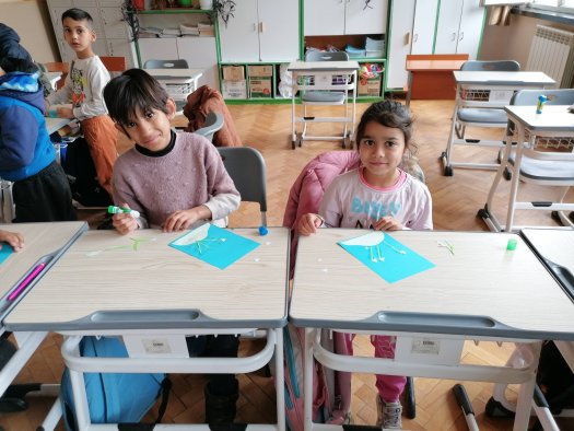 Кокичетата цъфнаха във втори клас!