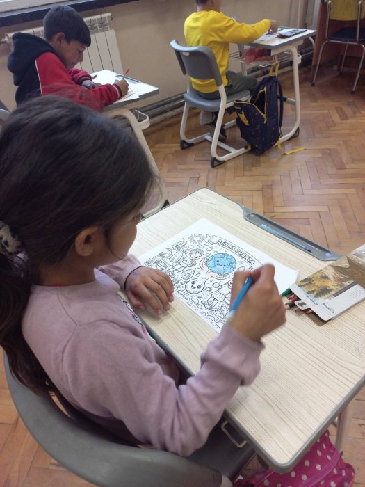 С грижа за природата ученици от 3. клас отбелязаха Деня на водата.