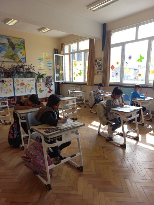 С грижа за природата ученици от 3. клас отбелязаха Деня на водата.