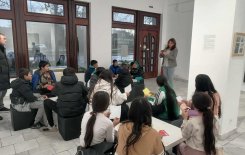 Посещение на ученици от 5., 6. и 7. клас в художествена галерия „Петко Чурчулиев“