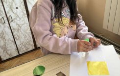 Апликации с геометрични фигури в група ЦДО – 1. и 2. класа