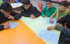 Интердисциплинарен урок в 4. и 10. клас по повод „Походът на книгата“.