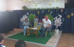 Среща с детския писател Гочо Гочев в Градска библиотека „Пеньо Пенев“