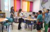 Творческо ателие в библиотеката с ученици от НП „Заедно в изкуствата и в спорта“.